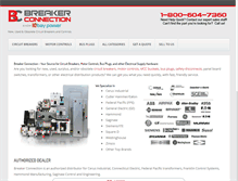 Tablet Screenshot of breakerconnection.com